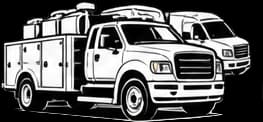 Fleet of service pickups